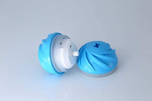 Load image into Gallery viewer, Cyclone Ball - Interactive Dog Toy (In Cyclone Blue Style) - The Oliō Store