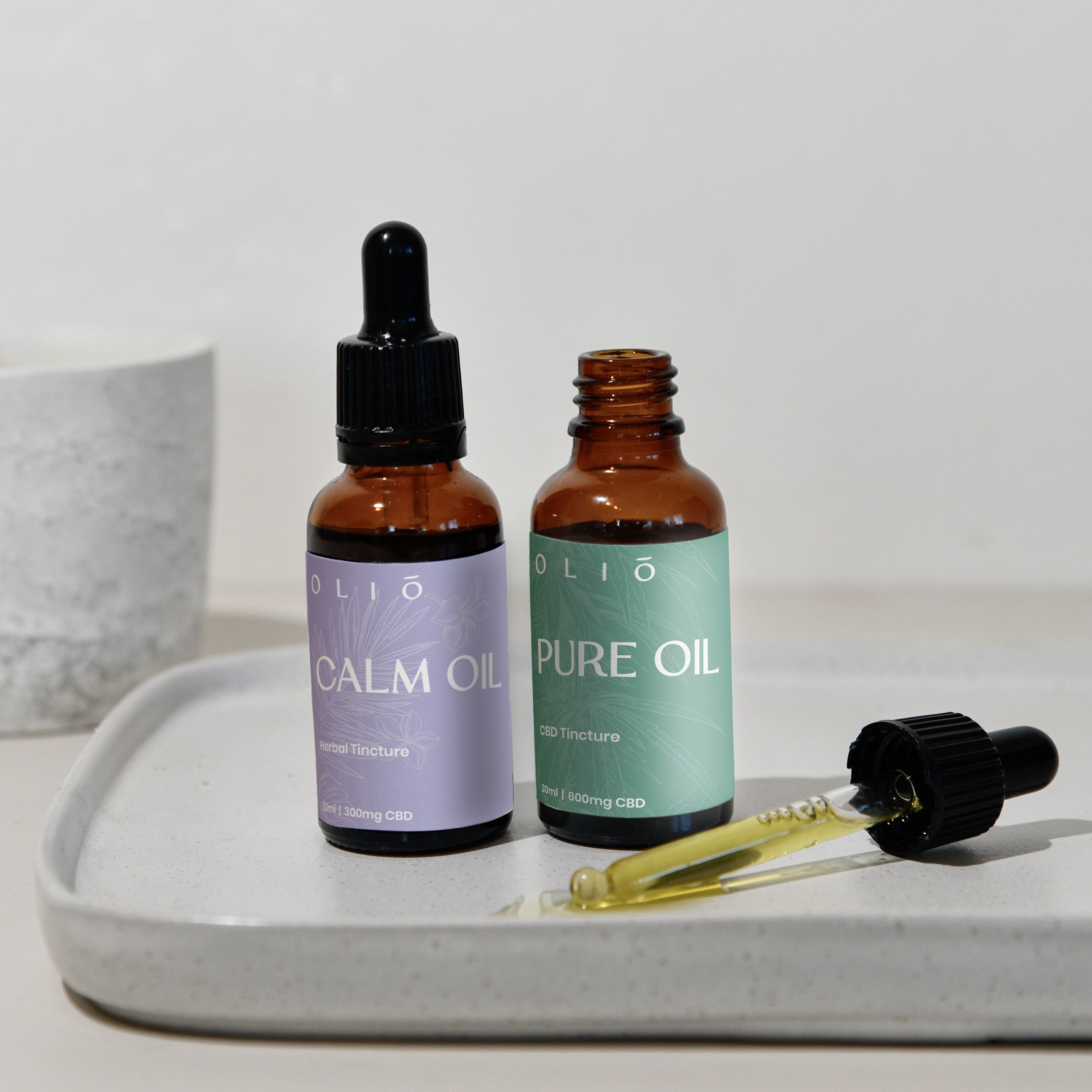 Calm Herbal Oil - 300mg – The Olio Store