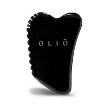 Load image into Gallery viewer, Gua Sha Stone - Black Obsidian