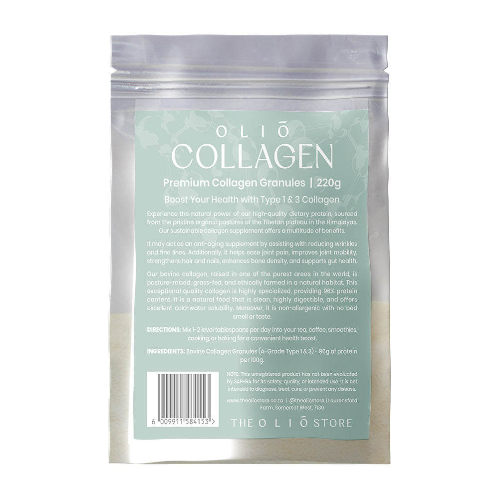 Premium Collagen Granules - Wellness and Health Online Shop South Africa - The Oliō Store