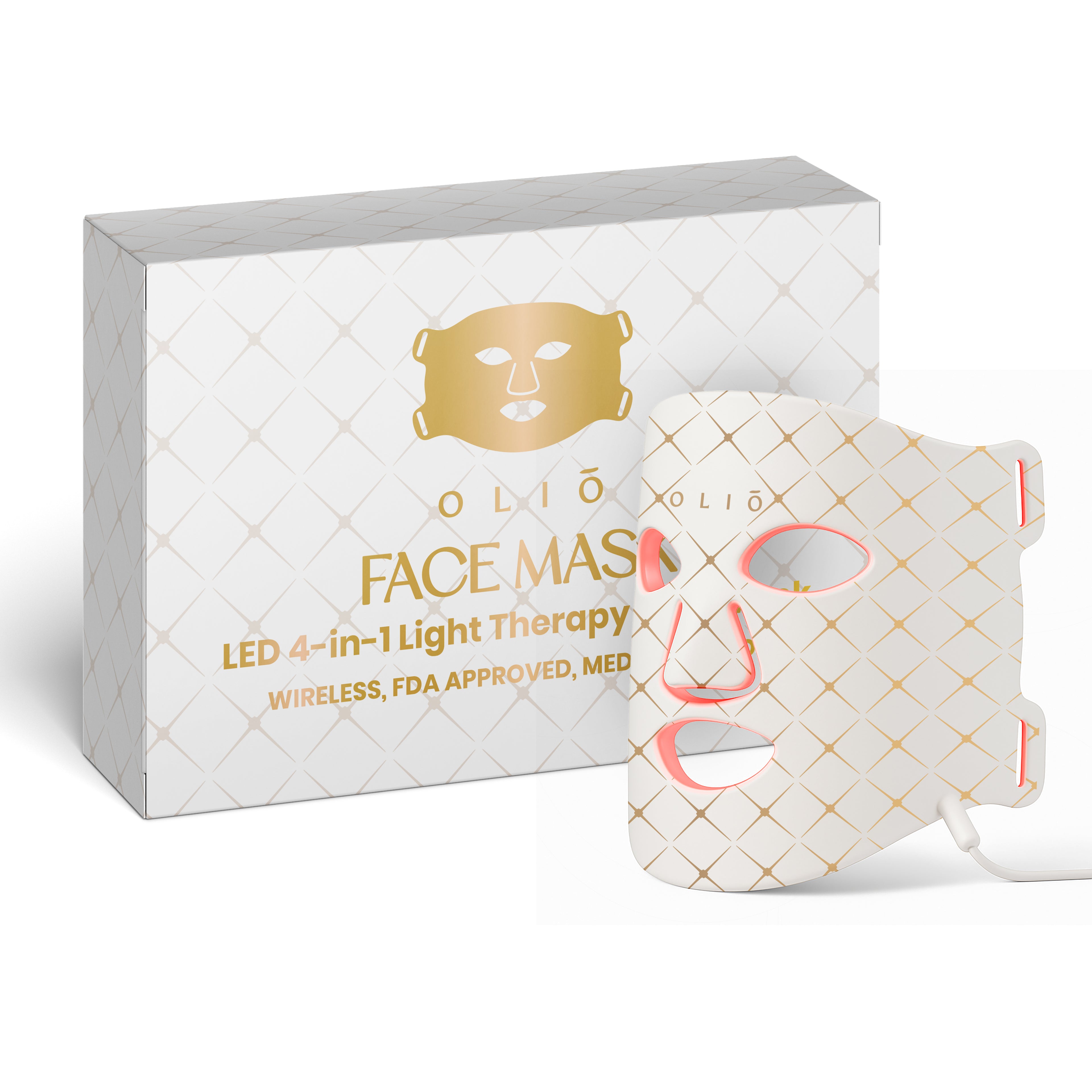 LED Face Mask 4-in-1 - Wellness and Health Online Shop South Africa - The Oliō Store