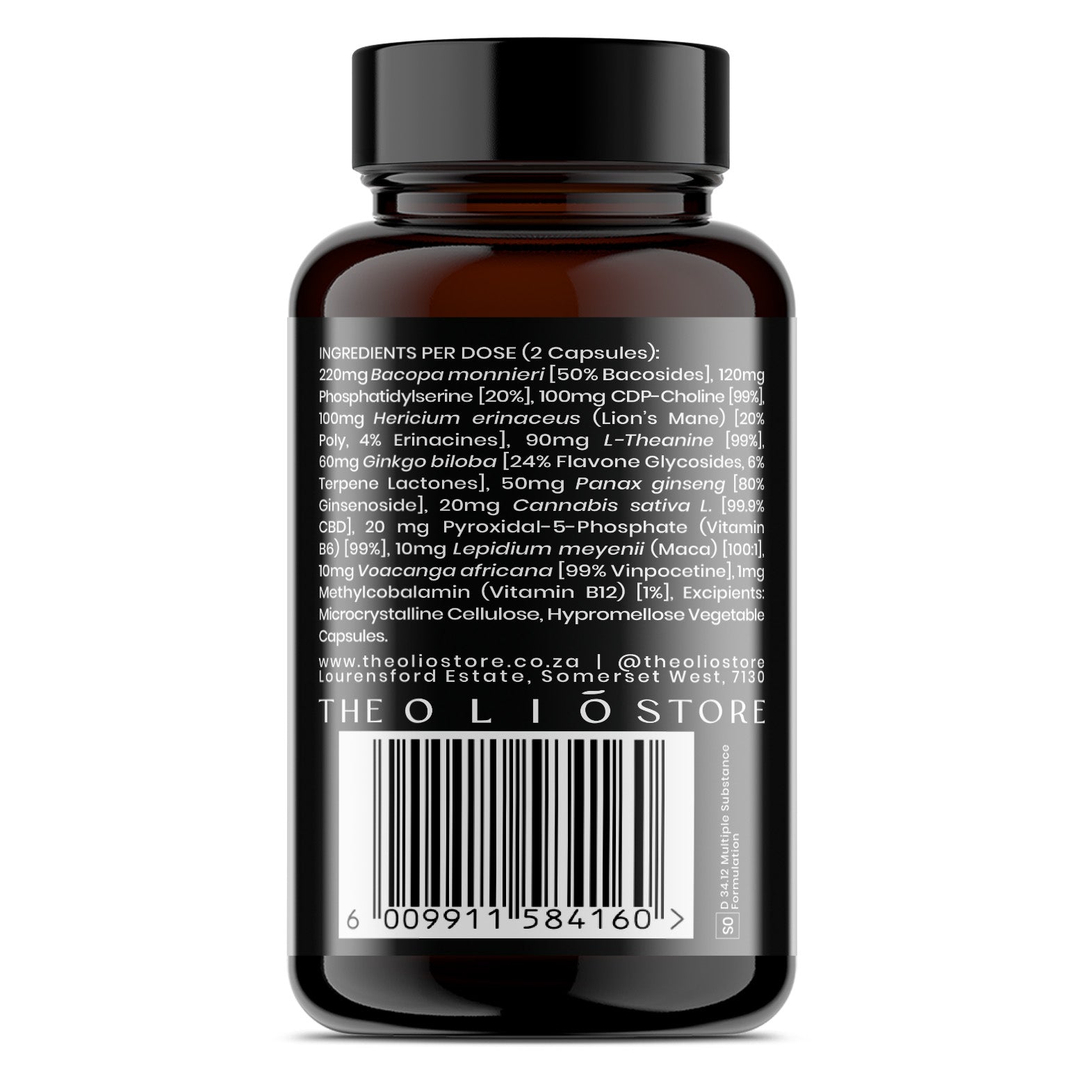 Nootropic Capsules - 600mg
