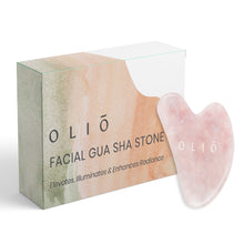 Load image into Gallery viewer, Gua Sha Stone - Rose Quartz - Wellness and Health Online Shop South Africa - The Oliō Store