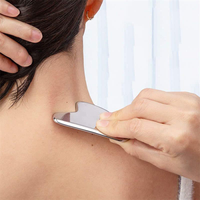 Gua Sha Stone - Stainless Steel - Wellness and Health Online Shop South Africa - The Oliō Store