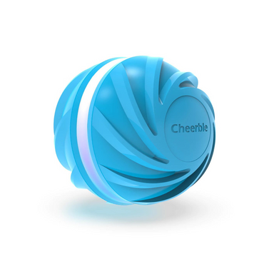 Cyclone Ball - Interactive Dog Toy (In Cyclone Blue Style)